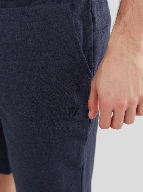 Fundango Delon Sweatshort férfi tréning rövidnadrág sötétkék színben 5