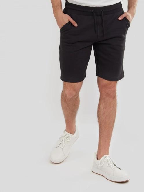 Fundango Delon Sweatshort férfi tréning rövidnadrág fekete színben 2