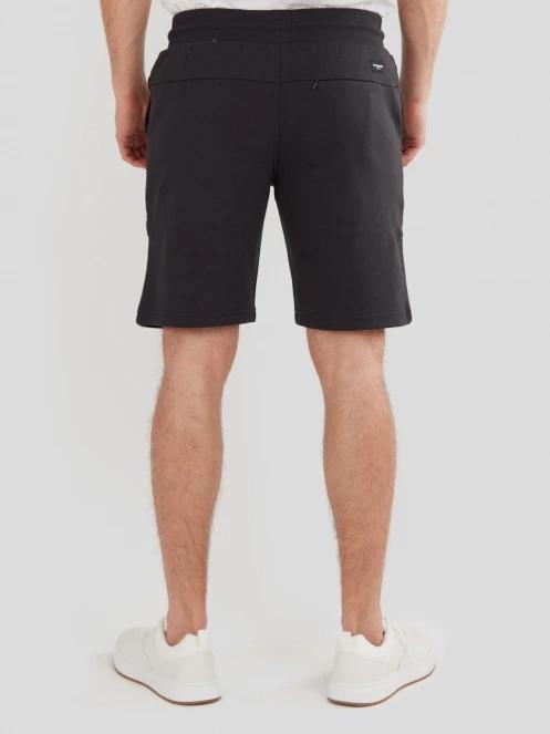 Fundango Delon Sweatshort férfi tréning rövidnadrág fekete színben 3