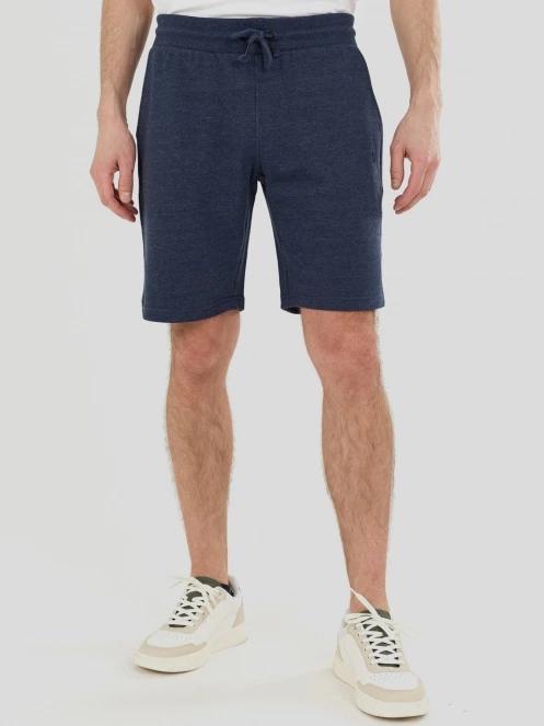 Fundango Delon Sweatshorts férfi tréning rövidnadrág sötétkék színben 2