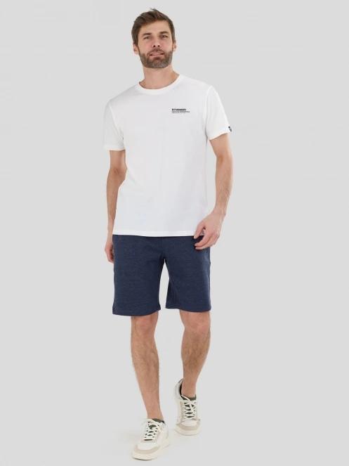 Fundango Delon Sweatshorts férfi tréning rövidnadrág sötétkék színben 4