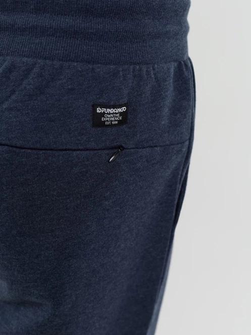 Fundango Delon Sweatshorts férfi tréning rövidnadrág sötétkék színben 8