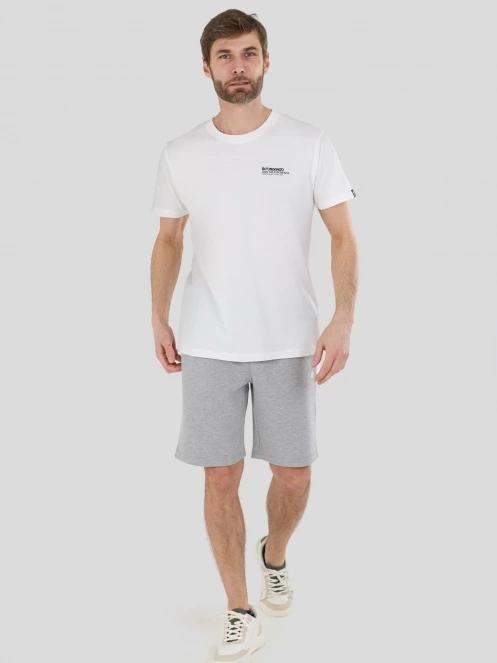 Fundango Delon Sweatshorts férfi tréning rövidnadrág szürke színben 4