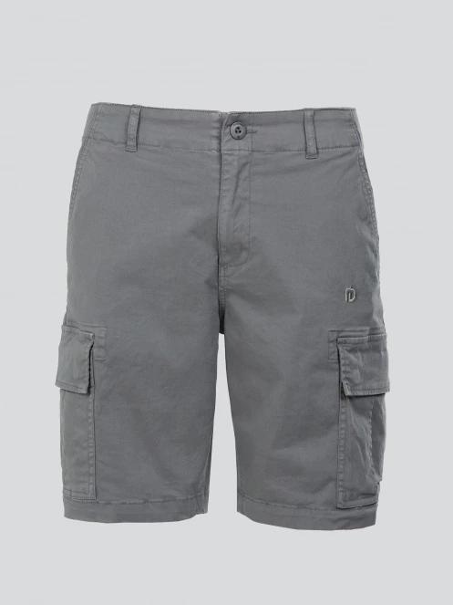 Fundango Zack Cargo Shorts férfi oldalzsebes rövidnadrág oliva színben 8