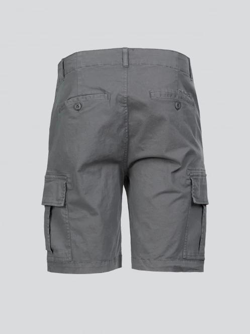 Fundango Zack Cargo Shorts férfi oldalzsebes rövidnadrág oliva színben 9