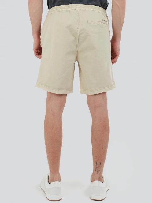 Fundango Mason Chino Shorts férfi rövidnadrág homok színben 3