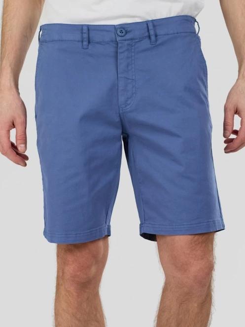 Fundango Offshore Chino Shorts férfi rövidnadrág kék színben 2