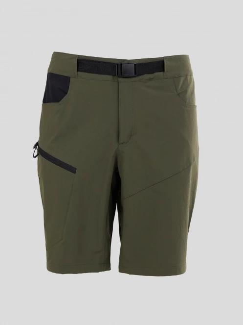 Fundango Roger Trekking Shorts férfi túra rövidnadrág zöld színben 8