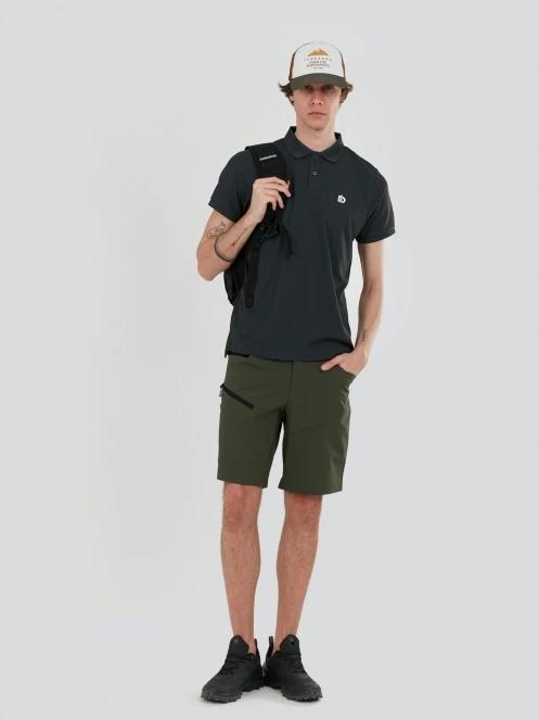 Fundango Roger Trekking Shorts férfi túra rövidnadrág zöld színben 4