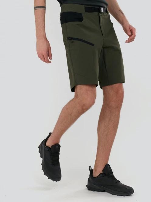 Fundango Roger Trekking Shorts férfi túra rövidnadrág zöld színben 5