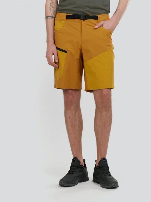 Fundango Roger Trekking Shorts férfi túra rövidnadrág barna színben 2