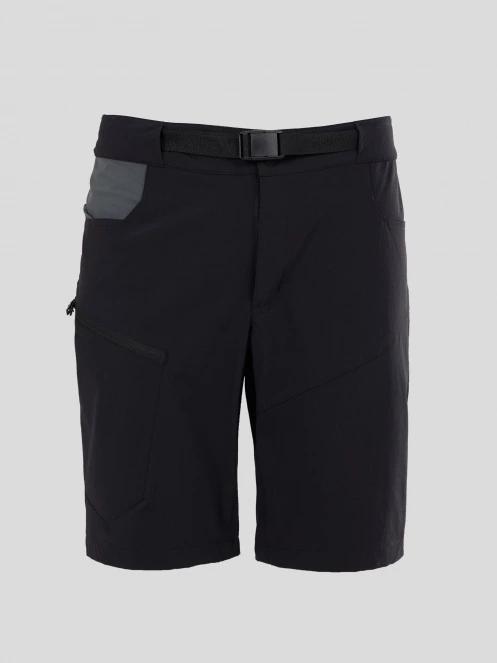Fundango Roger Trekking Shorts férfi túra rövidnadrág fekete színben 9