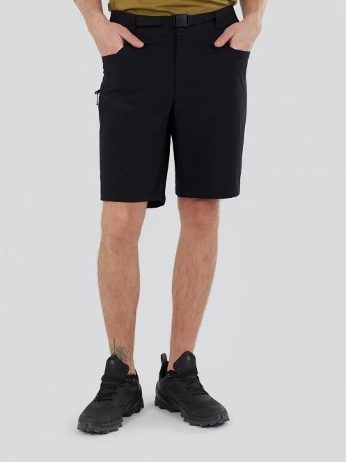 Fundango Roger Trekking Shorts férfi túra rövidnadrág fekete színben 5