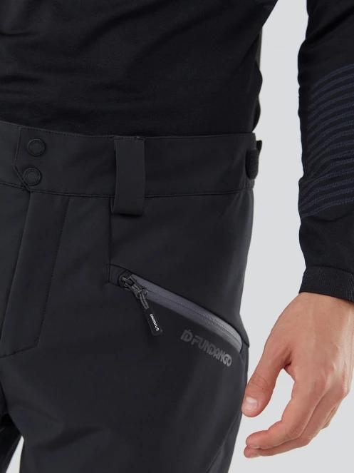 Fundango Rob Softshell Pants férfi softshell nadrág fekete színben 5