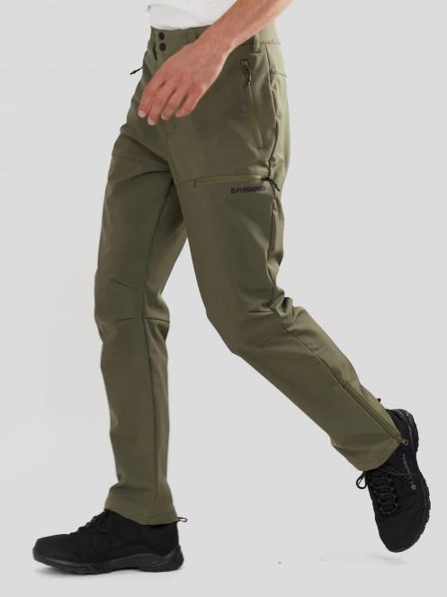 Fundango Akira II Softshell Pants férfi softshell nadrág oliva színben 5