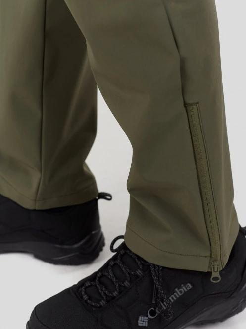 Fundango Akira II Softshell Pants férfi softshell nadrág oliva színben 8