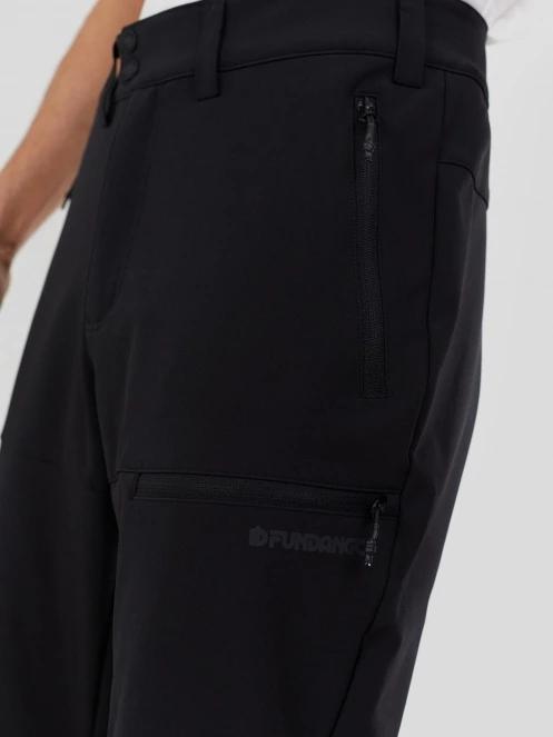 Fundango Akira II Softshell Pants férfi softshell nadrág fekete színben 7