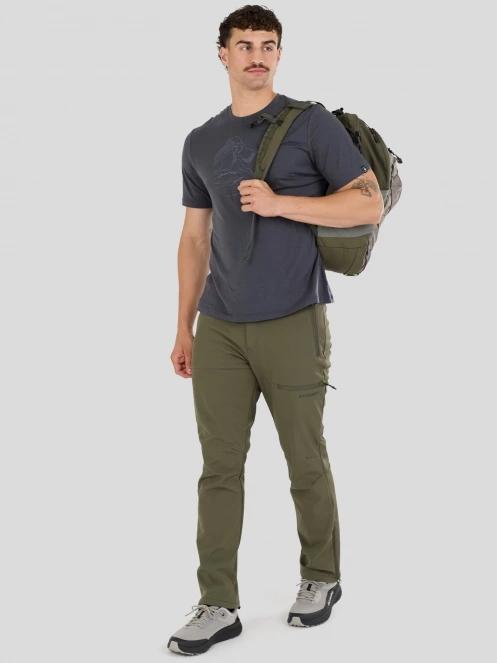 Fundango Akira II Softshell Pants férfi softshell nadrág oliva színben 4