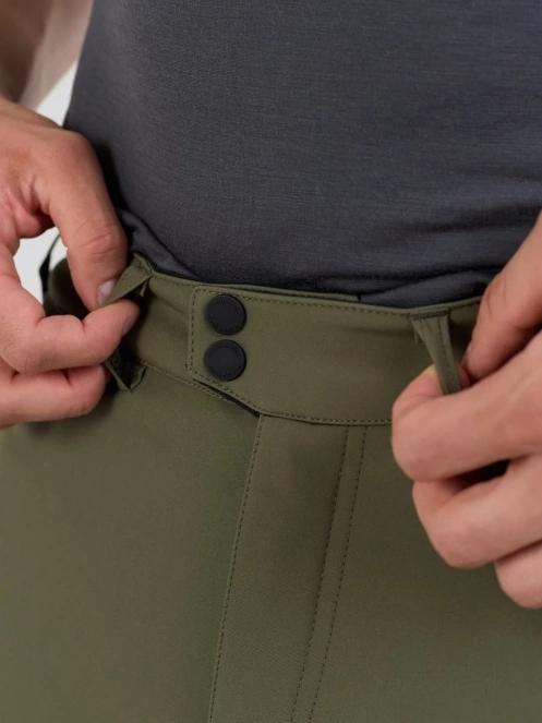 Fundango Akira II Softshell Pants férfi softshell nadrág oliva színben 6