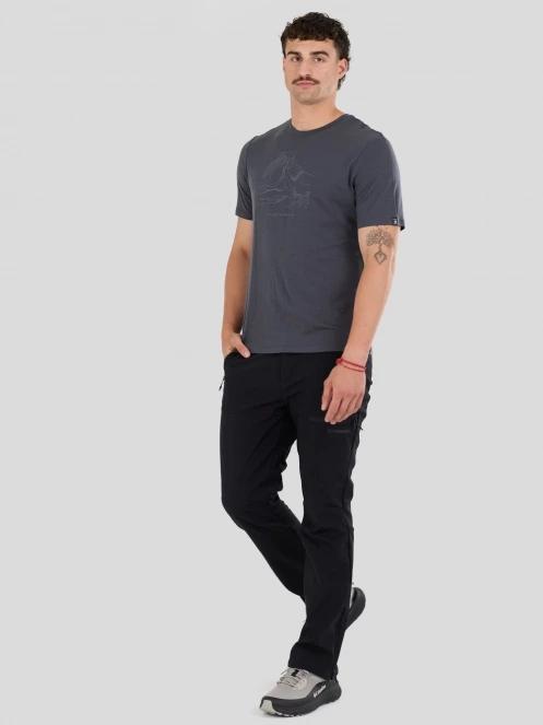 Fundango Akira II Softshell Pants férfi softshell nadrág fekete színben 6