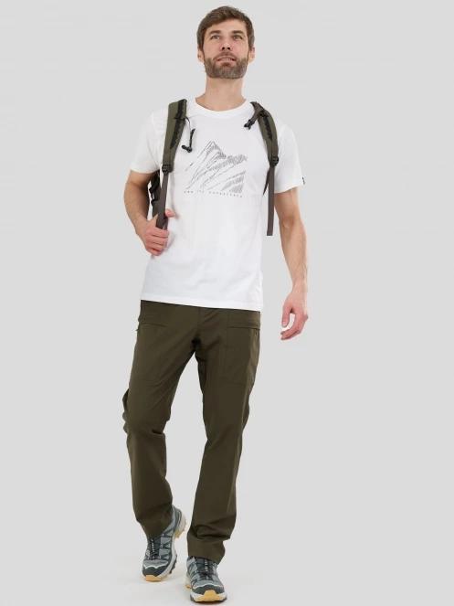 Fundango Elkford Cargo Trekking Pants férfi túranadrág zöld színben 4