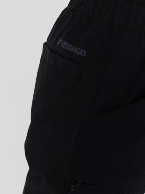 Fundango Elkford Cargo Trekking Pants férfi túranadrág fekete színben 9