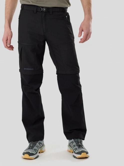 Fundango Aniak 2in1 Trekking Pants férfi túranadrág fekete színben 2