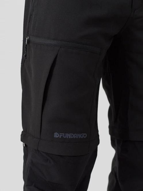 Fundango Aniak 2in1 Trekking Pants férfi túranadrág fekete színben 6