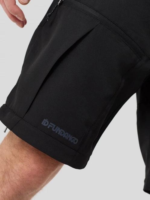 Fundango Aniak 2in1 Trekking Pants férfi túranadrág fekete színben 9