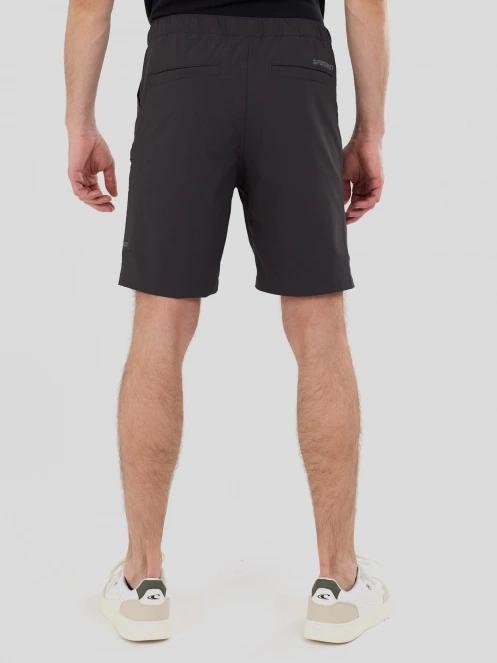 Fundango Elkford Cargo Trekking Shorts férfi oldalzsebes túra rövidnadrág szürke színben 4