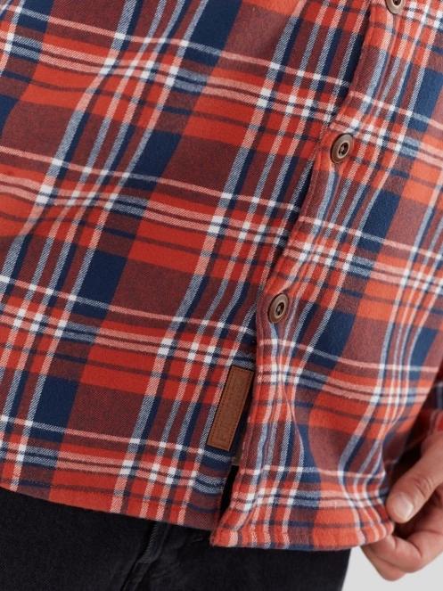 Fundango Roddy Lined Shirt férfi ingkabát piros színben 8
