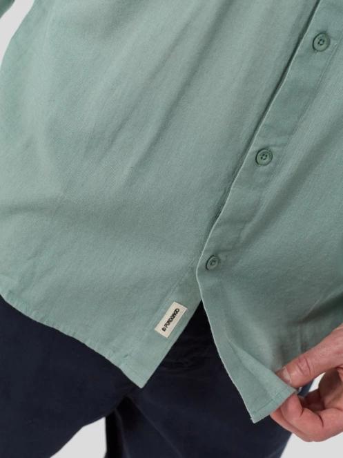 Fundango Ronan Shirt férfi hosszú ujjú ing zöld színben 5