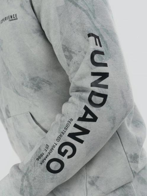 Fundango Talis Hooded Sweatshirt férfi kapucnis pulóver zöld színben 6