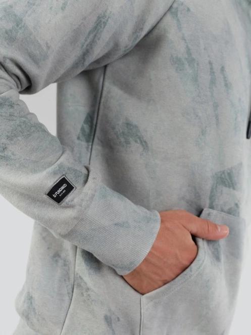Fundango Talis Hooded Sweatshirt férfi kapucnis pulóver zöld színben 7