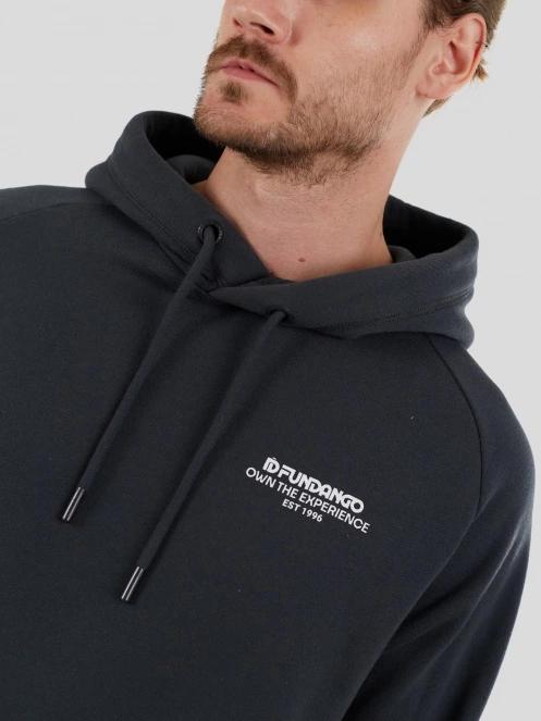 Fundango Talis Hooded Sweatshirt férfi kapucnis pulóver szürke színben 6