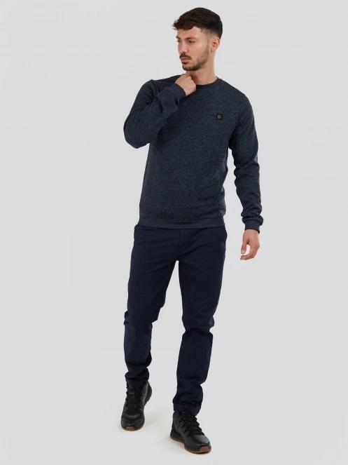 Fundango Randall Pullover férfi pulóver sötétkék színben 4
