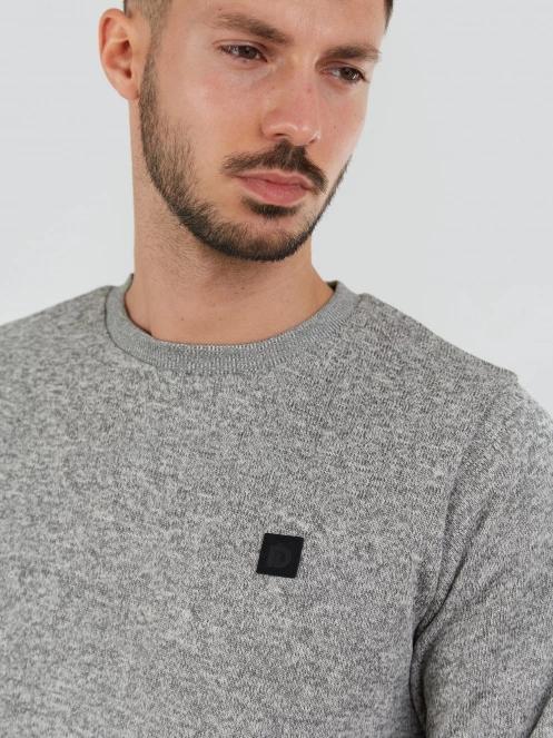 Fundango Randall Pullover férfi pulóver szürke színben 5