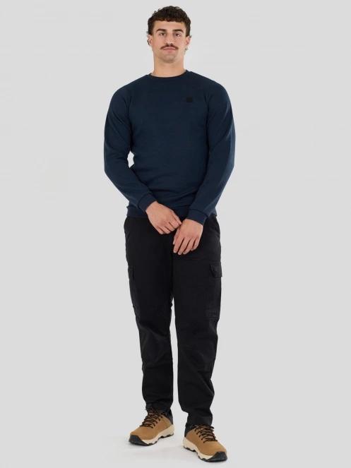Fundango Randall Pullover férfi pulóver sötétkék színben 4