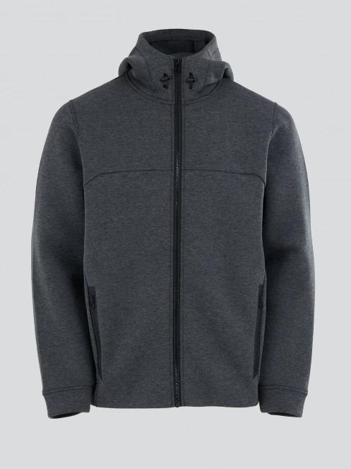 Fundango Hamal Tech Hoodie férfi kapucnis pulóver fekete színben 8