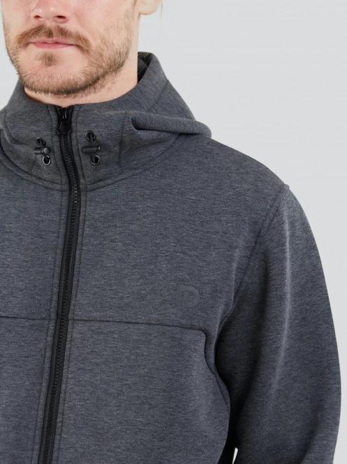 Fundango Hamal Tech Hoodie férfi kapucnis pulóver fekete színben 6