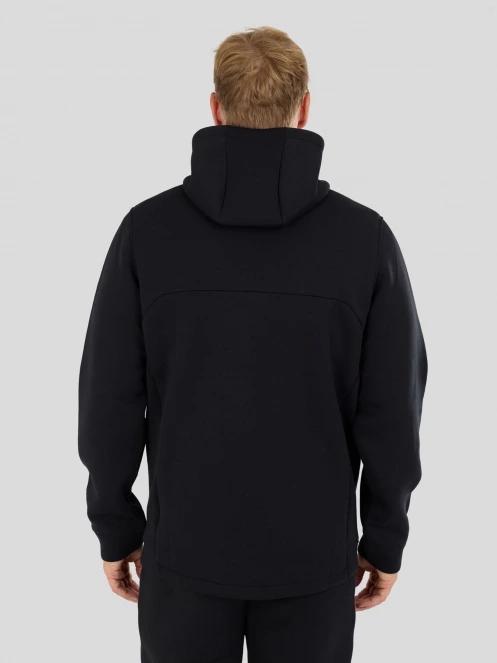 Fundango Hamal Tech Hoodie férfi kapucnis pulóver fekete színben 3
