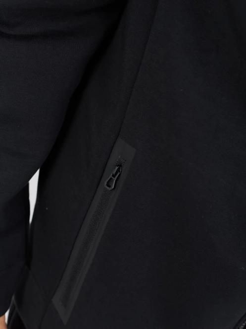 Fundango Hamal Tech Hoodie férfi kapucnis pulóver fekete színben 7