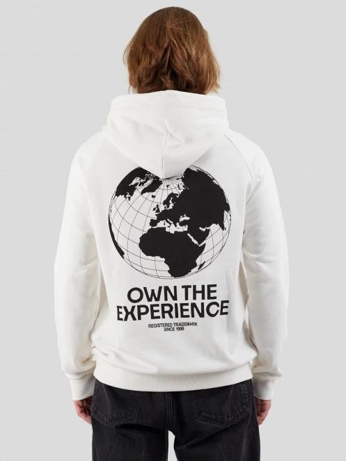 Fundango Kronos Hooded Sweatshirt férfi pulóver fehér színben 3