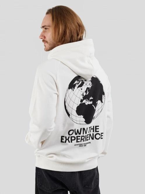 Fundango Kronos Hooded Sweatshirt férfi pulóver fehér színben 7