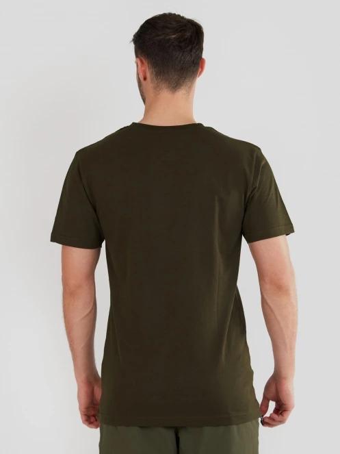 Fundango Legend T-shirt férfi rövid ujjú póló oliva színben 3