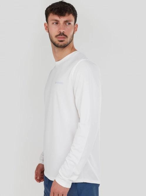 Fundango Maurice Long Rashguard férfi hosszú ujjú lycra fehér színben 6