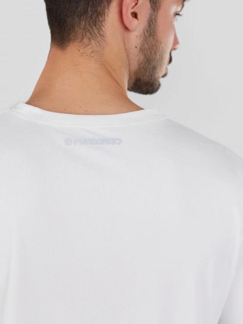 Fundango Maurice Long Rashguard férfi hosszú ujjú lycra fehér színben 8
