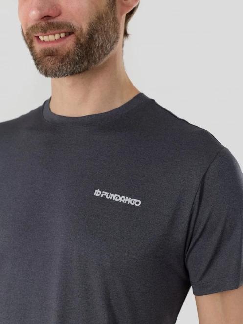 Fundango Bellmore T-shirt férfi rövid ujjú sport póló fekete színben 5