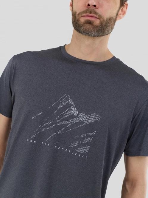 Fundango Bellmore T-shirt férfi rövid ujjú sport póló fekete színben 7