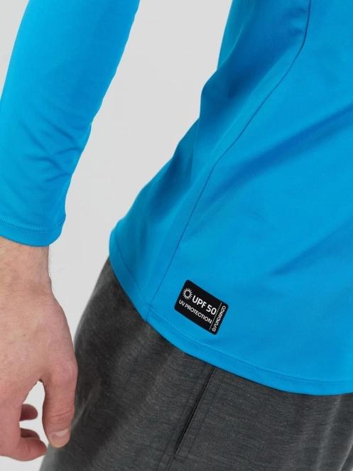 Fundango Manado Long III Rashguard férfi hosszú ujjú lycra világoskék színben 8